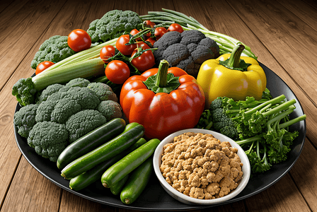 健康新鲜时蔬果蔬摄影图9