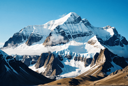 雪山山脉山峰摄影图片8