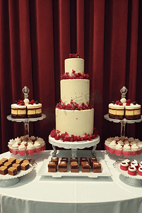 甜品桌摄影照片_婚礼婚庆宴会典礼甜品桌摄影图7