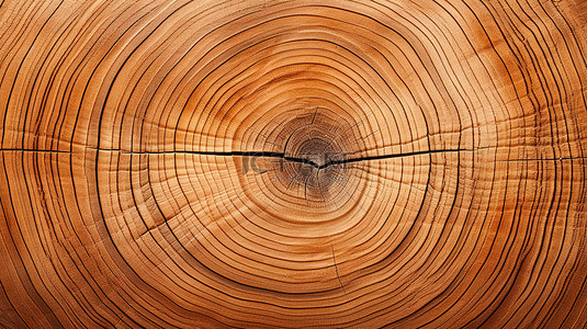 树木年轮的树纹纹理背景图