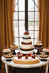 婚礼婚庆宴会典礼甜品桌摄影图片8