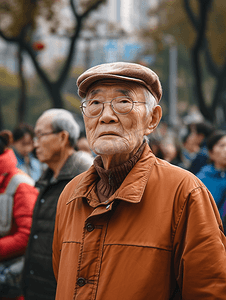 老人摄影照片_中老年人生活