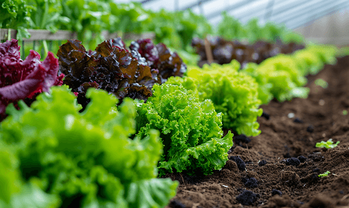 大棚种植温室有机蔬菜