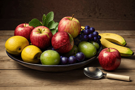 新鲜健康水果高清摄影配图
