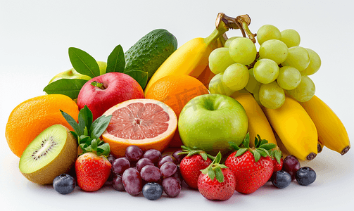一堆水果和蔬菜