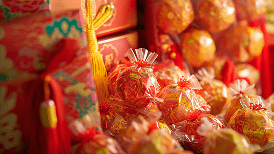 春节年货集市糖果70