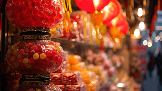 春节年货集市糖果61