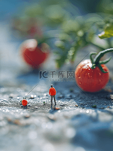 有氧背景图片_高清新鲜美味西红柿图片背景图6