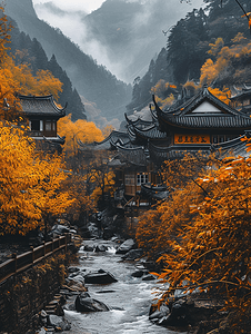 自然风景山水美景