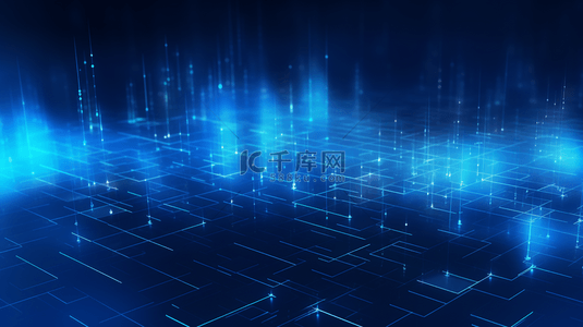 12.12背景图片_蓝色高科技数感数据网络炫酷背景图12