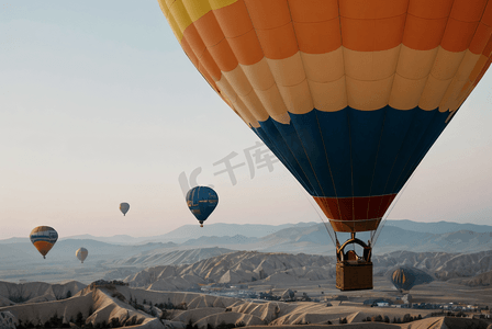 土耳其浪漫热气球摄影图3