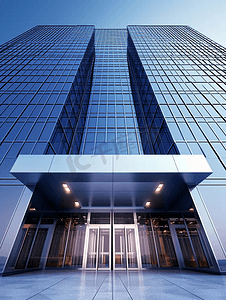 城市商务楼背景摄影照片_92大楼建筑中心办公楼