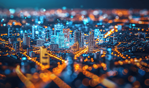 科技智慧城市社区