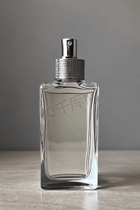 透明玻璃香水瓶子摄影图6