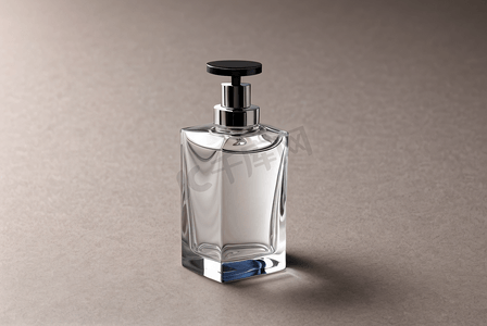透明香水瓶子摄影图5