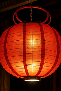 中式风春节摄影照片_春节红色传统灯笼摄影图片7