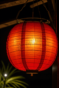 春节红色传统灯笼摄影图片4
