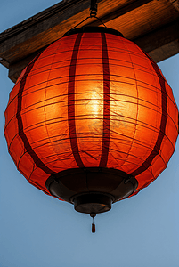 春节红色传统灯笼摄影照片5