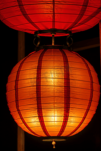 春节红色传统灯笼摄影图片9