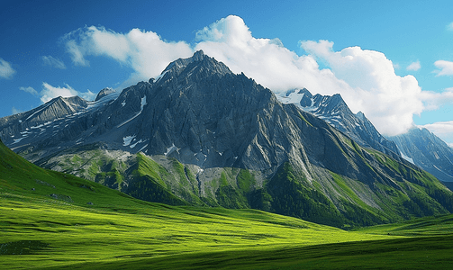 阿尔卑斯山风景