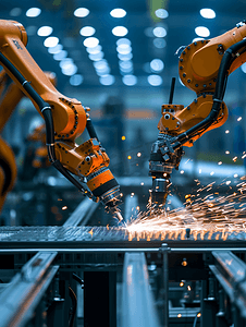 焊接自动化机器人机械臂工作加工生产