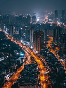 高空摄影成都城市风景摄影