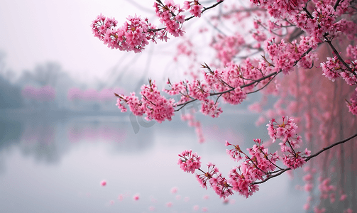 西湖樱花浪漫