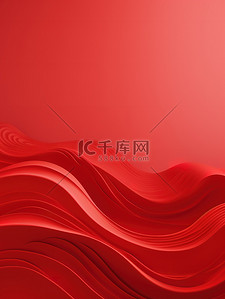 春节几何背景图片_新年红色简约几何背景