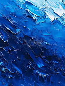 蓝色墙面腻子浮雕壁画的背景图1