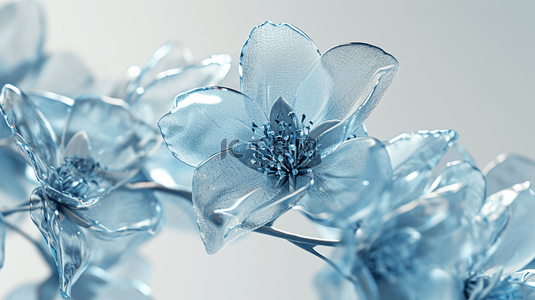 高清漂亮美丽琉璃花朵的背景图3