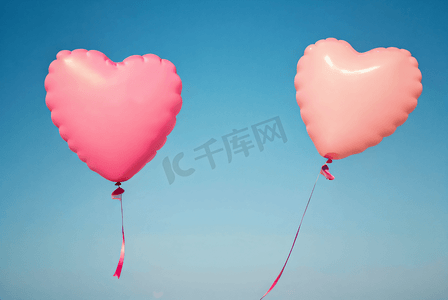 情人节爱心气球摄影图片9
