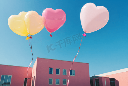 情人节告白气球摄像图5高清摄影图