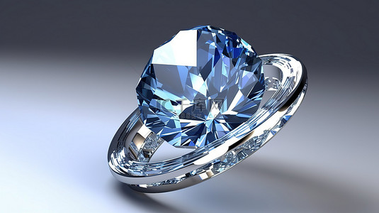3D 渲染钻石设计