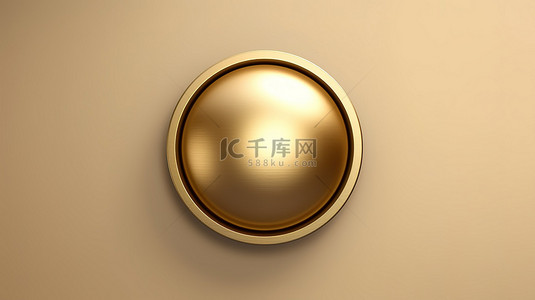 杭州会徽背景图片_亚洲地球会徽在哑光金板上闪闪发光的金色符号 ​​3D 渲染的社交媒体图标