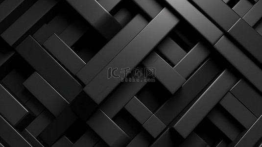 彩色站背景图片_动态几何豪华优雅黑色线条图案，适用于 3d 商业抽象背景