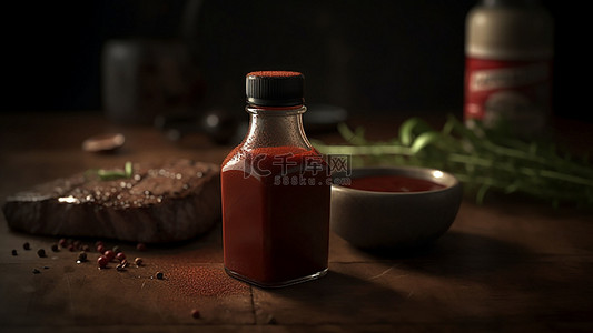 烫美食背景图片_食物美食庆祝蕃茄酱