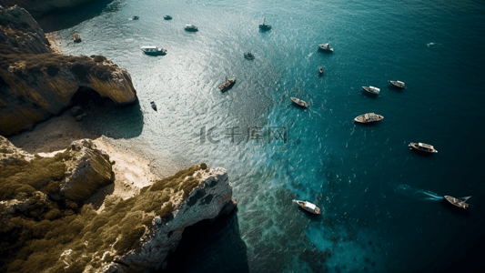 旅游大海背景图片_海边悬崖深色摄影