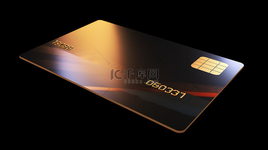 信用卡分期背景图片_3d 视角中的信用卡图标