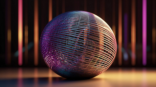 球体线条背景图片_三维球体渲染 3d 图形设计