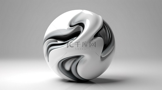 艺术玻璃艺术品背景图片_3D 制作的闪闪发光的玻璃球超现实艺术品