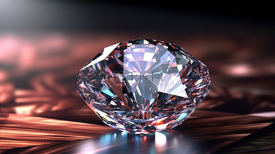 菱形蓝色背景背景图片_虚拟3D钻石设计