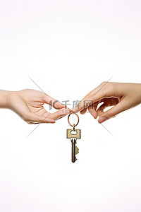 对方背景图片_两个人互相给对方房子钥匙