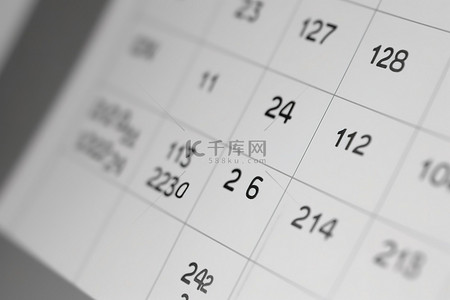 月份数字背景图片_带有日期和月份的日历图像
