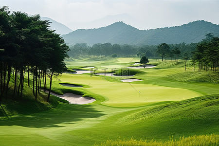 泰国加雄那莱高尔夫球场的课程