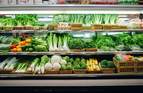 杂货店背景图片_悉尼一家杂货店的蔬菜和海鲜
