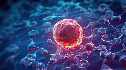 细胞背景背景图片_桑葚胚形成早期发育胚胎的图示