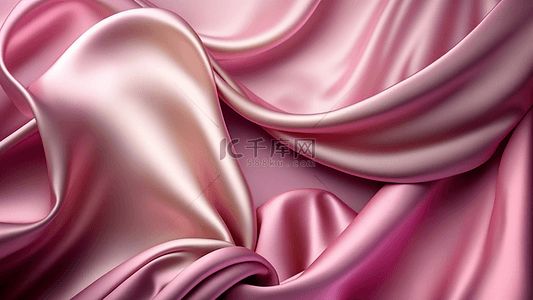 绸带背景背景图片_丝绸粉色丝滑背景