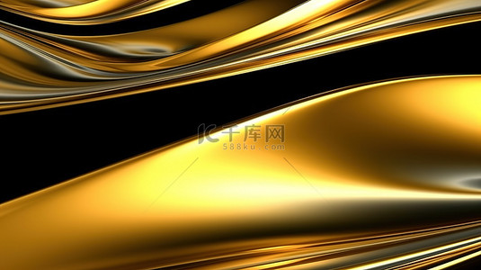 金色流光动态背景图片_动态金色条纹抽象运动背景动画循环多种颜色探索我的投资组合了解更多
