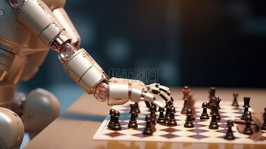 人工智能机器人玩 3D 渲染的机器学习概念