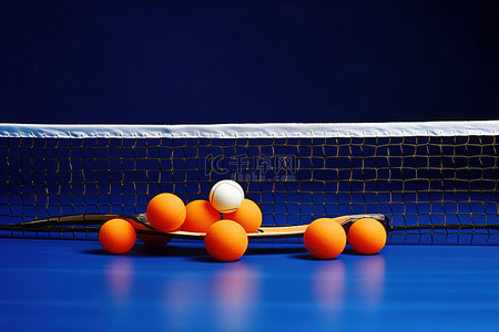 球赛背景图片_乒乓球网和球场的图像
